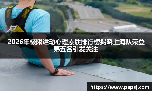 best365官方网站2026年极限运动心理素质排行榜揭晓上海队荣登第五名引发关注